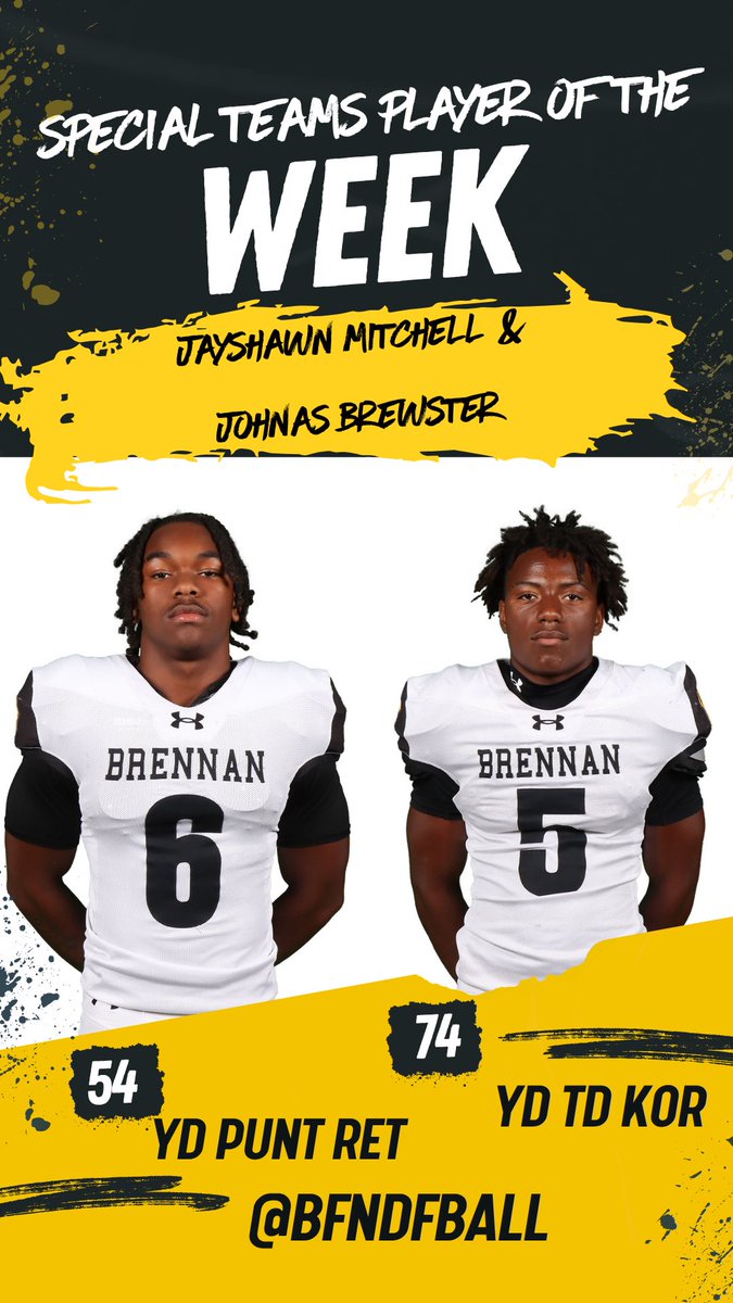 BFNDFball's tweet photo. PLAYERS OF THE WEEK VS. HOLMES 

#BFND https://t.co/NF4Ss6shb9