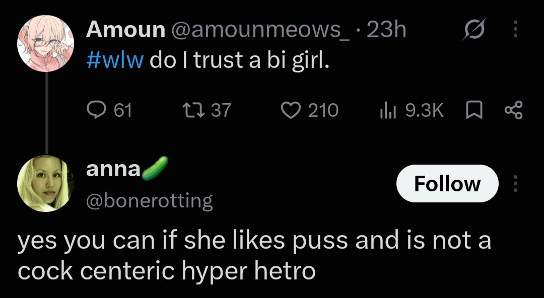 femmedreamz's tweet photo. And I better not see any of you posting "It's okay to be bisexual" because it's clearly not okay to you people 😭 https://t.co/bYyunR4mRu