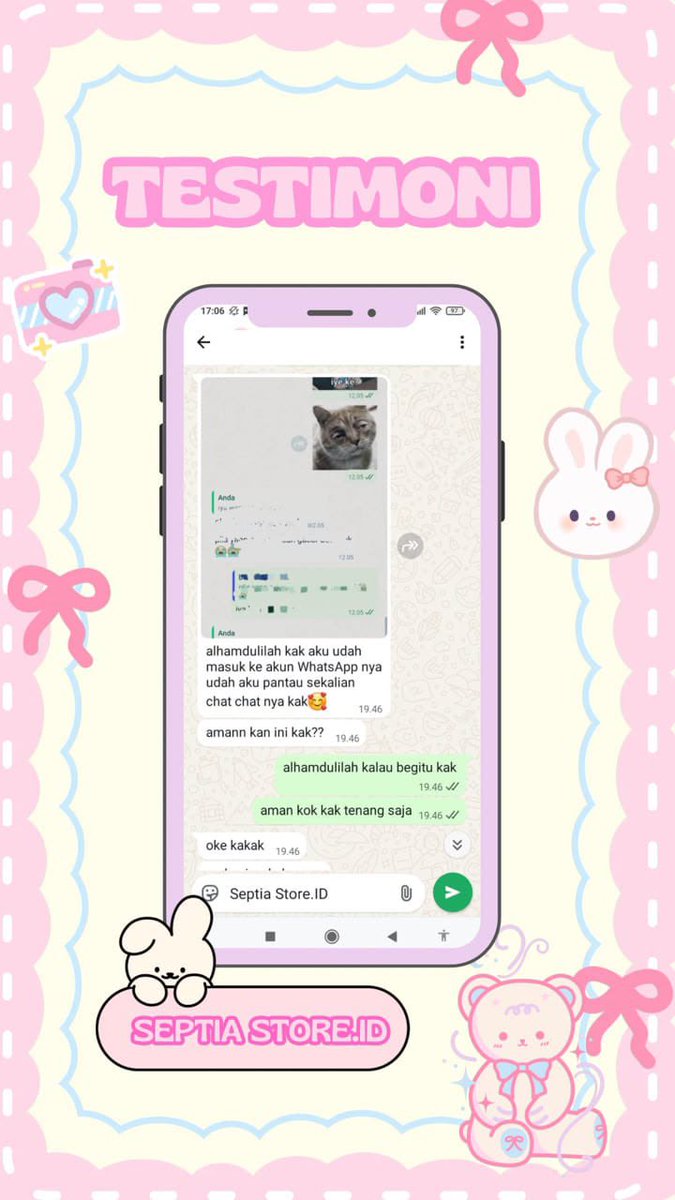 gyavl's tweet photo. yuk order jasa pemulihan akun, jasa hapus akun, jasa hack akun, jasa sadap wa, jasa lacak lokasi, lacak hp hilang by no hp atau imei, jasa balikin dan pulihkan akun lupa password ❕

instagram, tiktok, facebook, line, email, telegram dll❕

order melalui wa di bio
#zonauangㅤ https://t.co/emqfc8ijAn