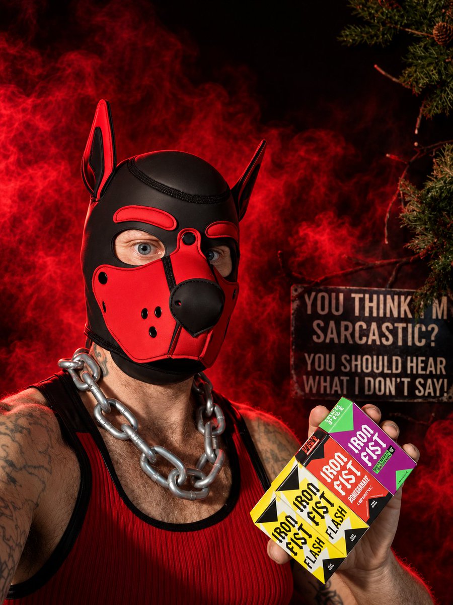 Obsidian_Apex's tweet photo. A big WOOF to @TwistedBeastUK for this delivery. I can't imagine what I'm going to get up to . . . https://t.co/ztZOwgBeeR