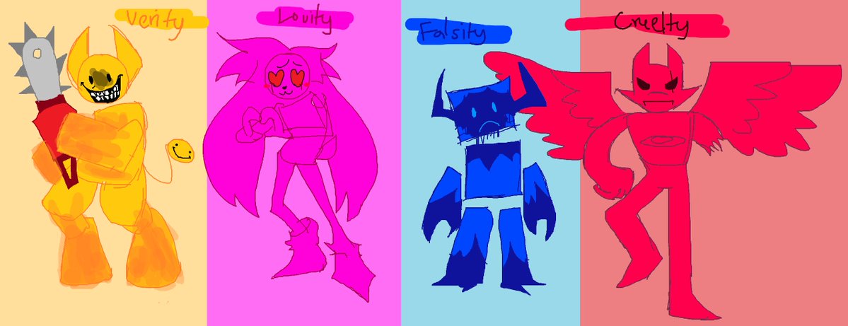 DecayingNoob's tweet photo. i got bored and did things to the psc killers... im sorry.

#pursuitcore https://t.co/UzggUWwEs6