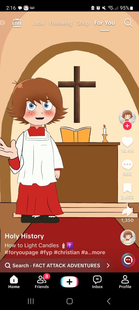 JelloRaccoon69's tweet photo. Do you guys know about christian fact attack adventures https://t.co/g6bKAqWc7A