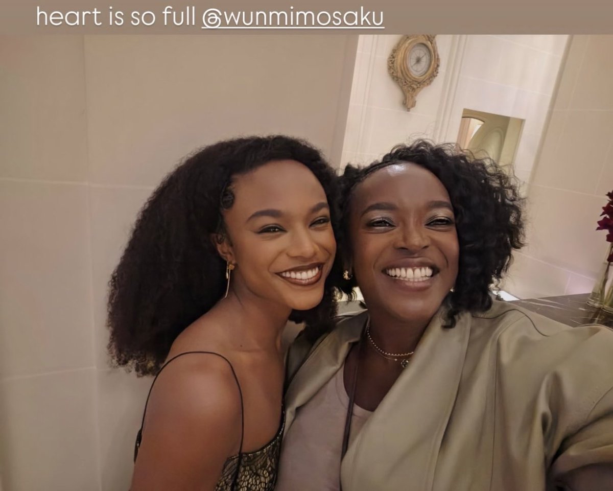MayaBoydNews's tweet photo. Maya Boyd takes a selfie with the beautiful Wunmi Mosaku! https://t.co/0d0k4jgNOl