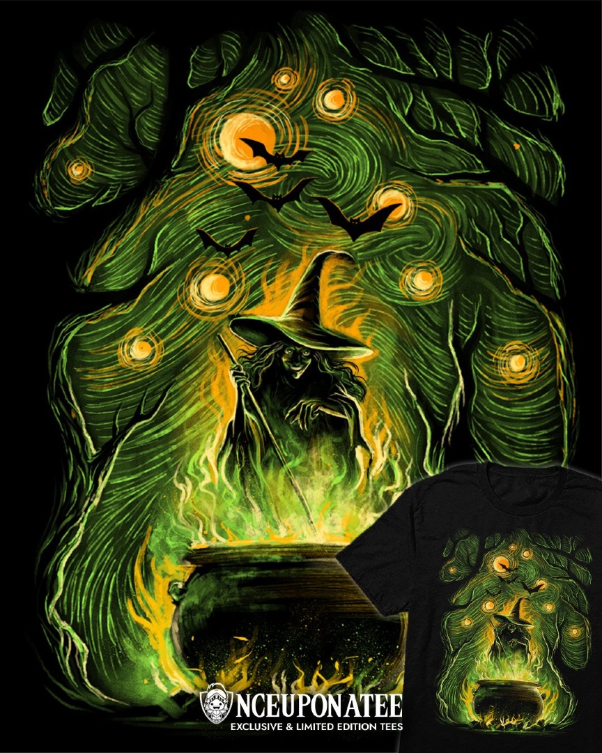 OnceTees's tweet photo. "Starry Witch" by artist Zascanauta is today's featured design!

Shop: https://t.co/up8vlFeWuF

Available in Black, Navy and Dark Green https://t.co/vnS3Lx95ah