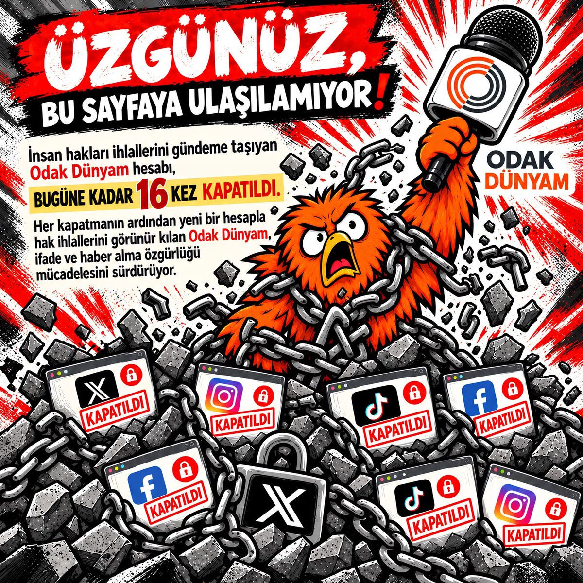kafasygt's tweet photo. Ifadelerin söylenemedigi ülke 

DijitalSansüre Hayır https://t.co/8vZ4N7ZKoM