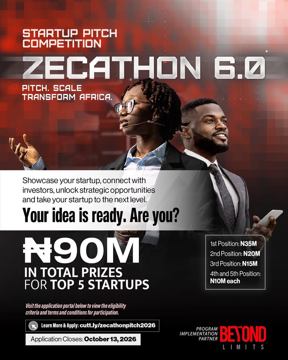 pp_gives's tweet photo. I already know somebody is going to build something during the Hackathon and make the rest of us wonder why we didn’t think of it first. Lol. Apply sha. #ZenithBankZecathon https://t.co/mERzvtCSiV