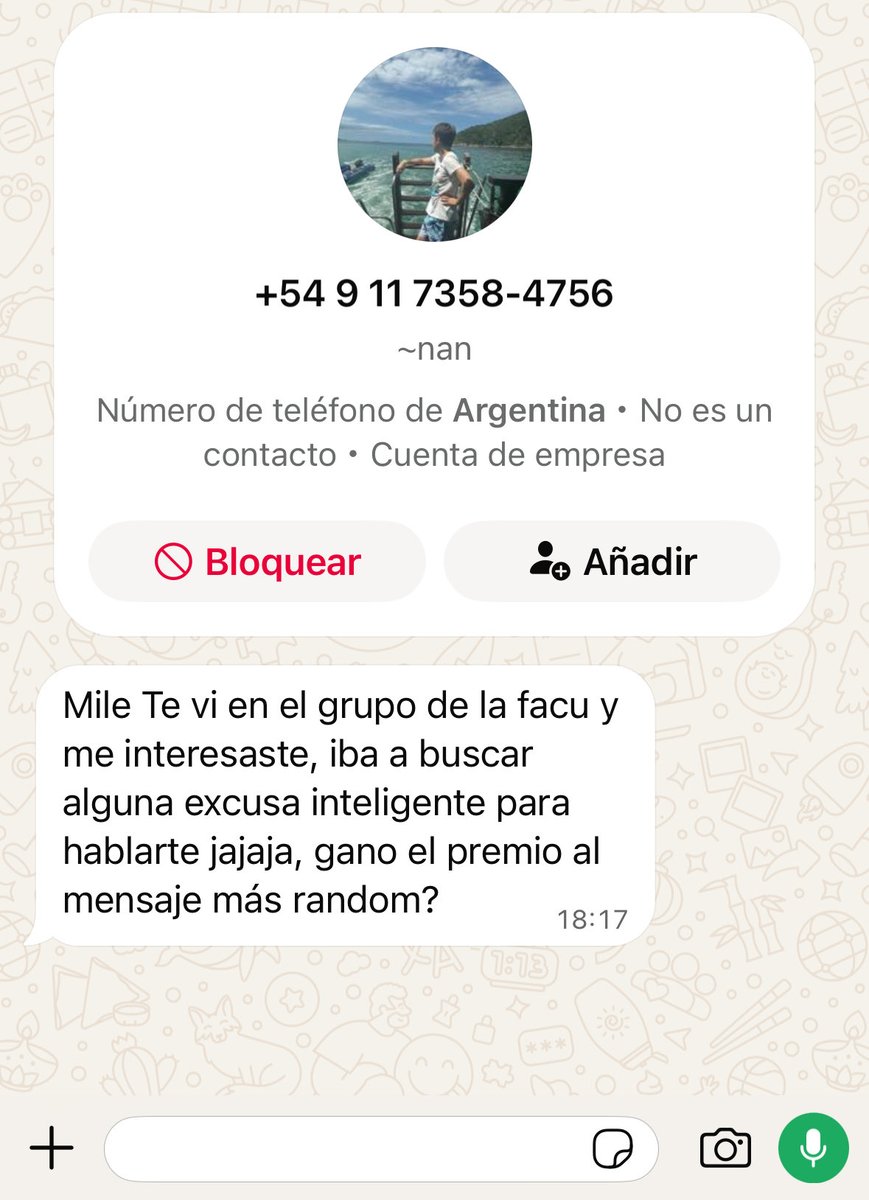mileleew's tweet photo. no tendre facuamigos pero tengo a ~nan el de los mensajes random https://t.co/zQlFyDVBpu