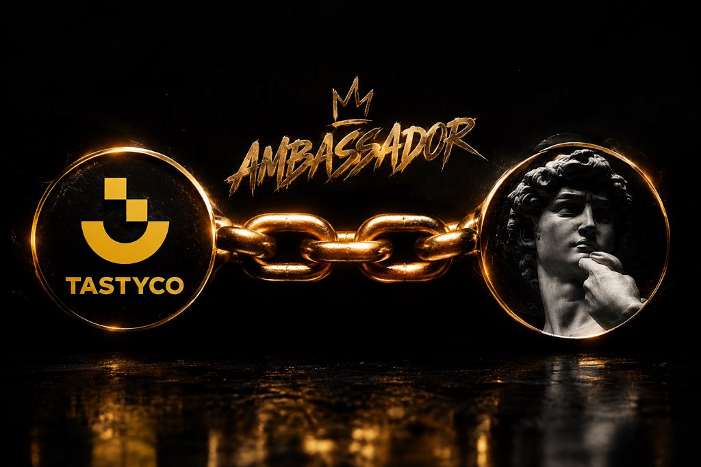 DelightAlphaa's tweet photo. Happy to announce that i’m now an ambassador for @tastyco_io 

really excited to be working with the team and to be part of what they’re building.

this is just the beginning. more content, more growth and more to come.

let’s cook. 🟡⛓️

TASTYCO 🤝 BIGDEE https://t.co/ImkfJFjQPb