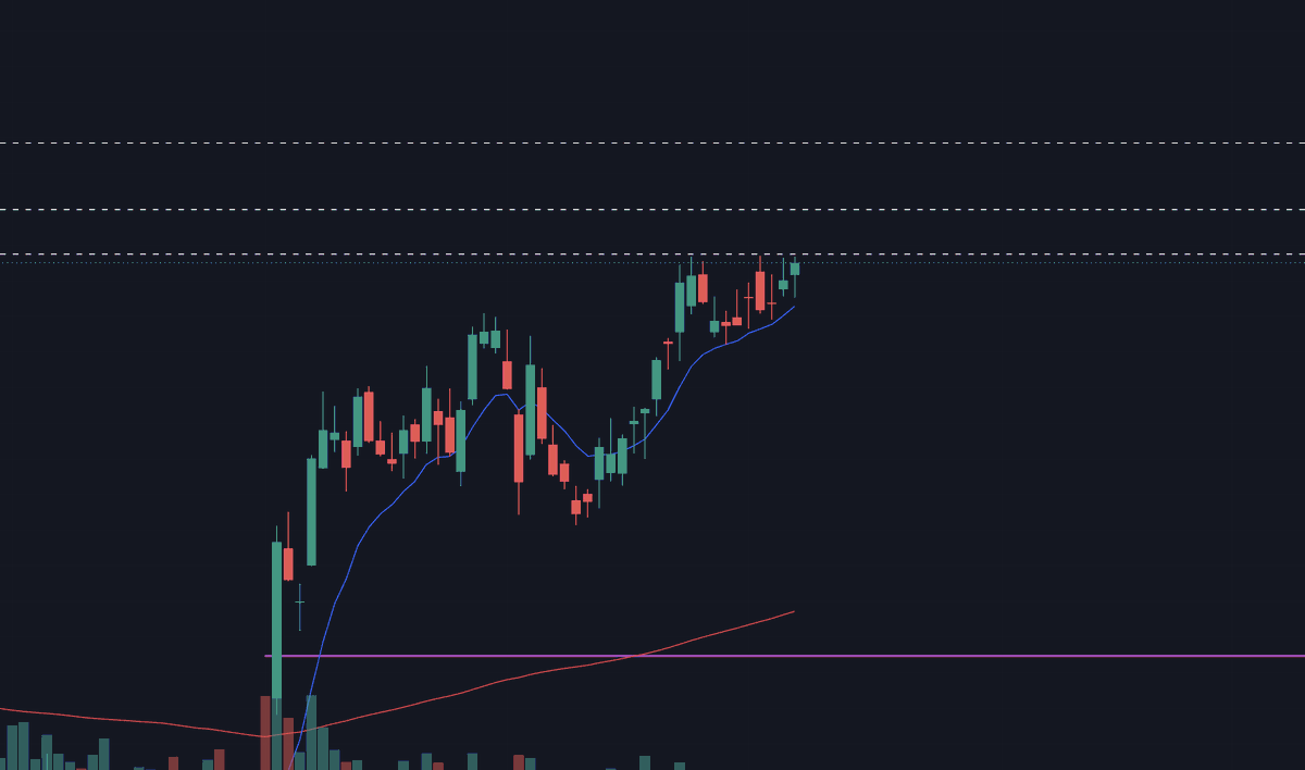 shortthevix2's tweet photo. $PLTR Getting ready for a big move up here https://t.co/43g8zlP9e7