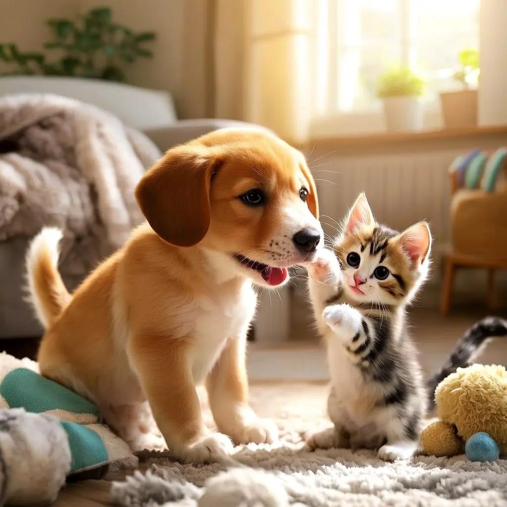 EtsukoReadiuq6's tweet photo. Nothing beats coming home to a wagging tail and warm purr—pet love is the best daily pick-me-up https://t.co/oe5CCVN5J0