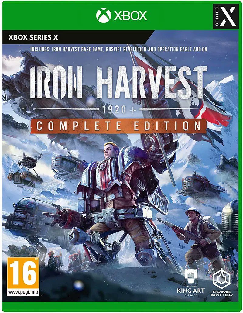 aki_station's tweet photo. 🤖 Iron Harvest Complete Edition (Xbox Series X, Europe)
🔥 Now $17.99 (was $45.99) at Playasia
Includes Rusviet Revolution & Operation Eagle DLC.
🛒 https://t.co/DzbOClMsdE
#ad #IronHarvest #XboxSeriesX #RTS #StrategyGames https://t.co/wpQVN5ENc2
