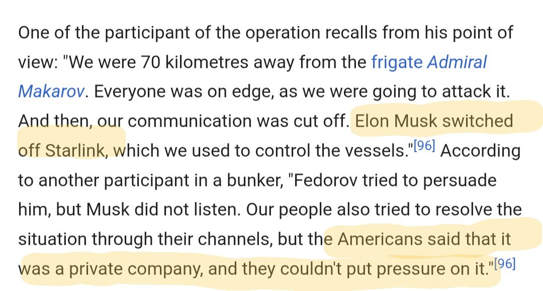 WRITER_SAINIK's tweet photo. This isn't about oligarchs @elonmusk 
it's about sovereignty.

​When Ukraine's naval drones were disconnected 70 km from their target, USA admitted they had zero leverage because Starlink is private property. Why would a nuclear-armed power hand its digital backbone to someone who can shut off the lights whenever he disagrees with state policy?
