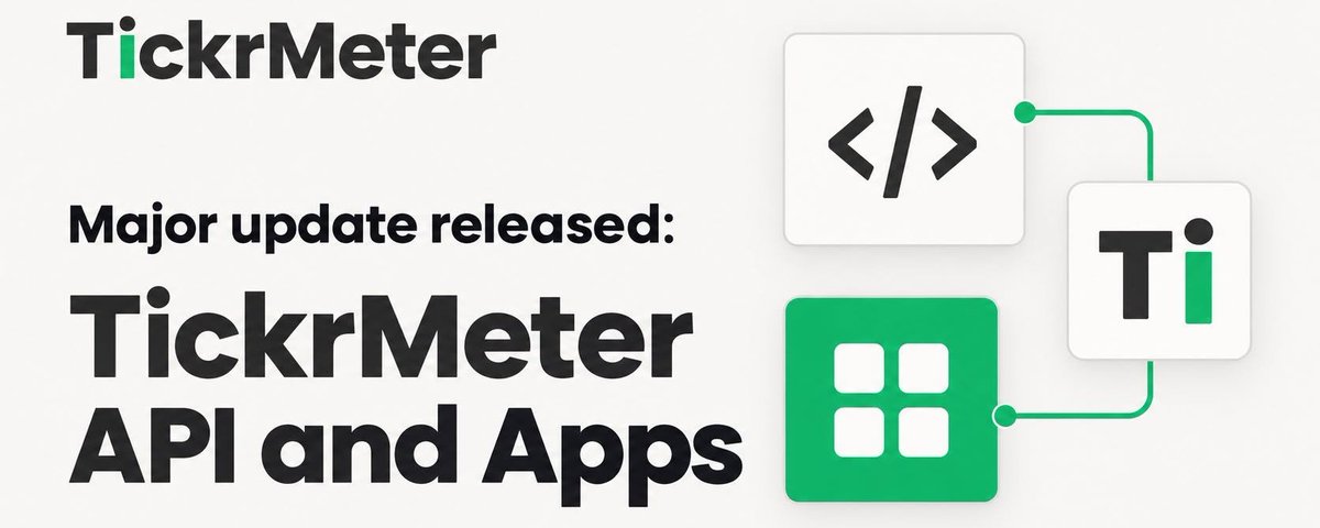 TickrMeter API & APPS