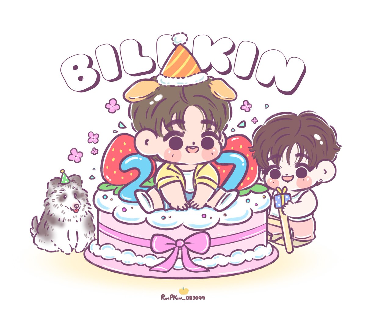 PumPKin_083099's tweet photo. อู๊ดอ้วน 27 ขวบนะจ้ะ 🎂🎁

Happy 27th BILLKIN Day   
#BILLKIN27thEdition 
#Bbillkin #บิวกิ้น https://t.co/JA72ae9ClX