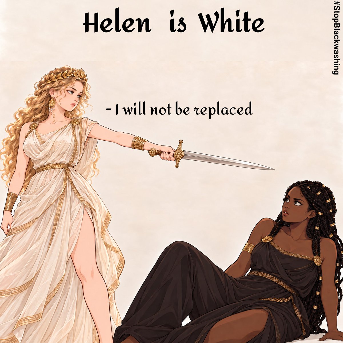 denzel27565's tweet photo. Helen of Troy is White
#StopBlackwashing https://t.co/fLjcfwH6tz