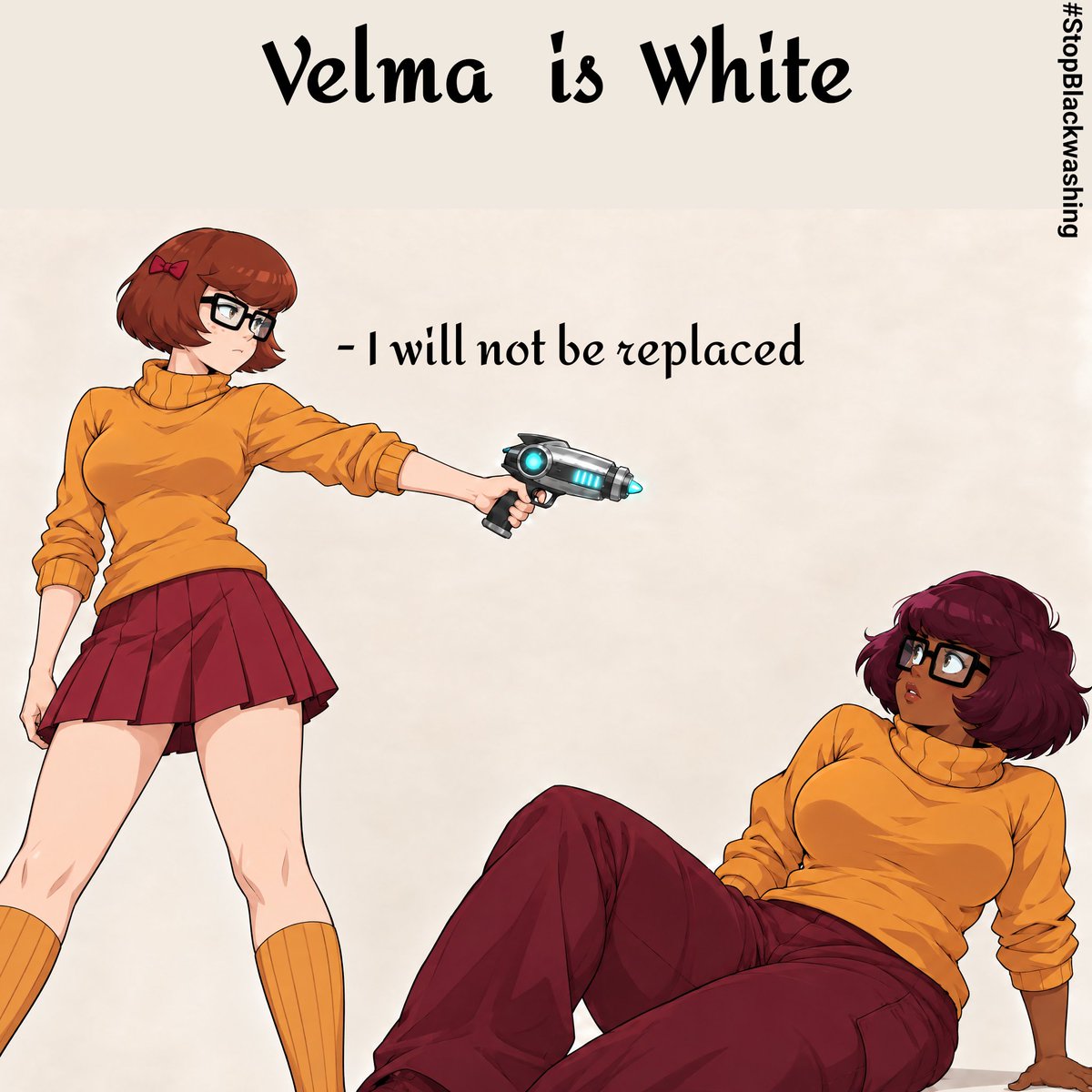 denzel27565's tweet photo. Velma Dinkley is White
#StopBlackwashing https://t.co/gODAGdqgwx