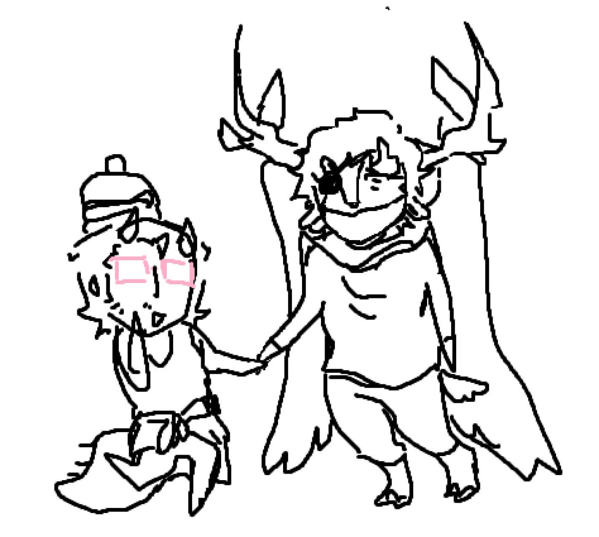 Toddellz's tweet photo. only have 2 oomfs who would care for these sev and luke doodles https://t.co/qZSMt4gJxp