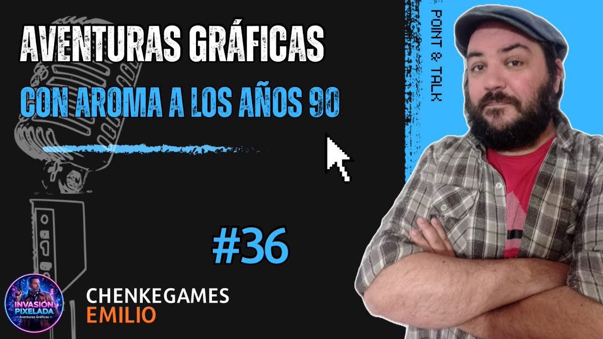 invasionpixelYT's tweet photo. Aventuras gráficas, nuevos proyectos y mucho más con Emilio de @ChenkeGames 

👉🏻 https://t.co/05rQDPD8JF https://t.co/CuGufbKkGD