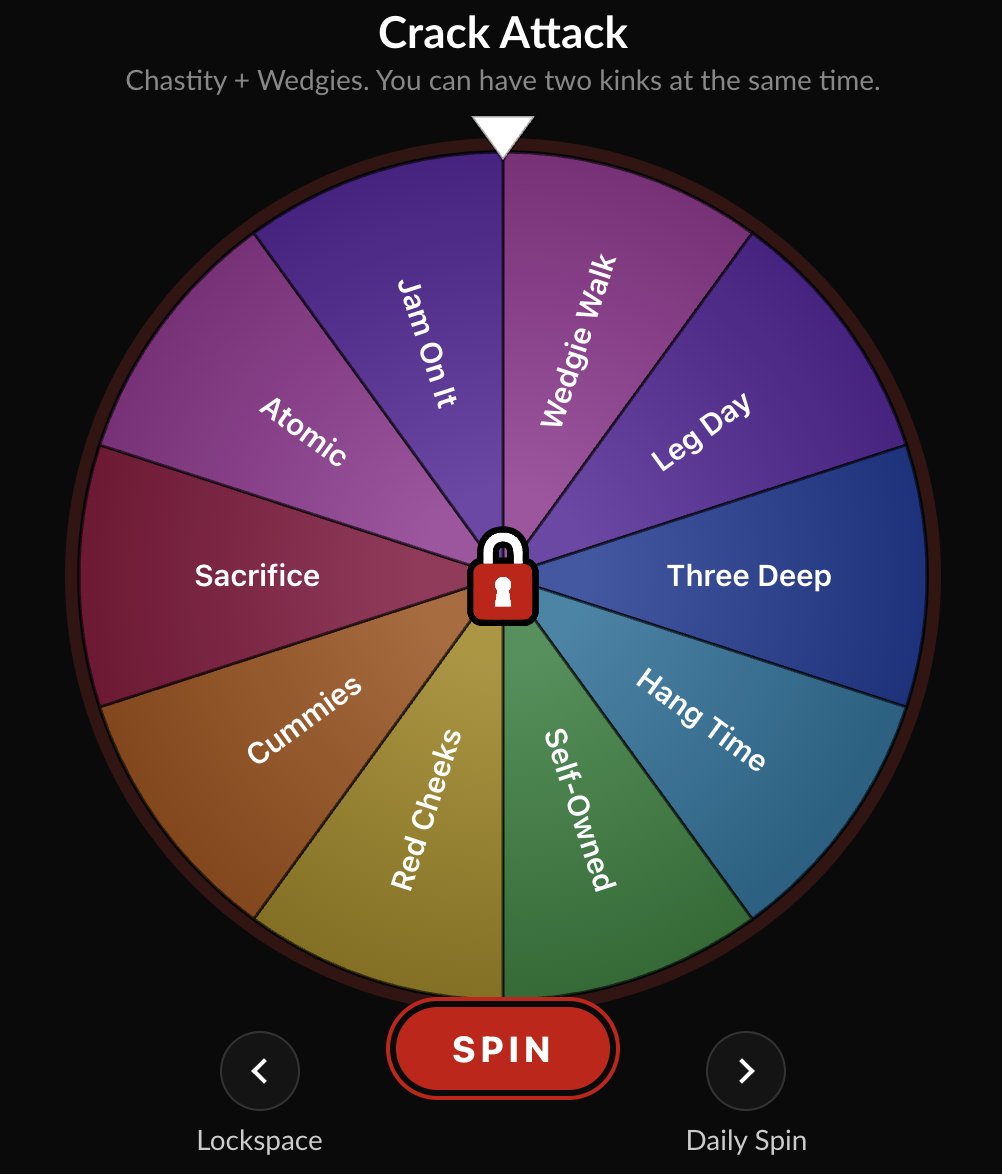 thiktool's tweet photo. Locked in front. Wedgied in back. 🍑🔒
https://t.co/2MVVCTZoLE
Just in time for #WedgieWednesday #WheelOfDenial https://t.co/5V0CehslWG
