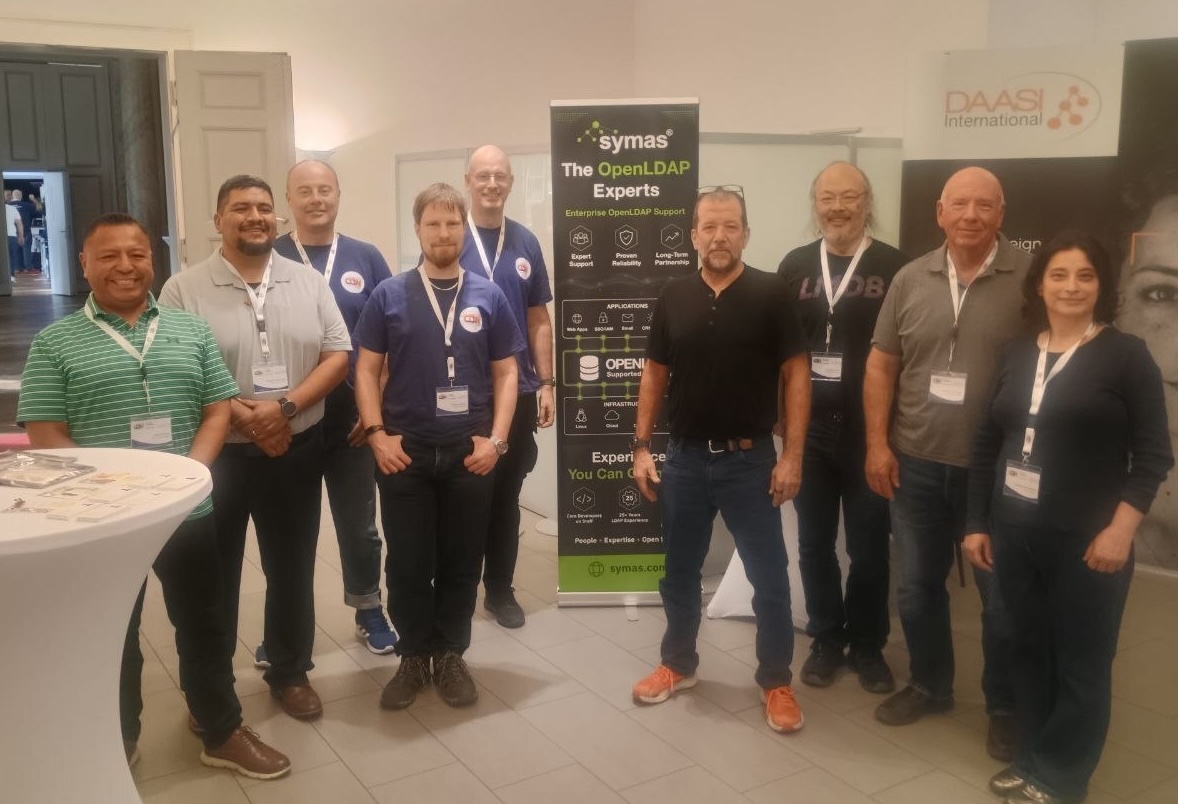 SymasCorp's tweet photo. Symas at LDAPCon 2026

#LDAPCon 2026 is underway in Tübingen, Germany, bringing together developers, architects, administrators, and identity professionals from across the #LDAP community for three days of workshops, technical sessions, and discussion. #SymasCorp https://t.co/HoGFV5lMz7