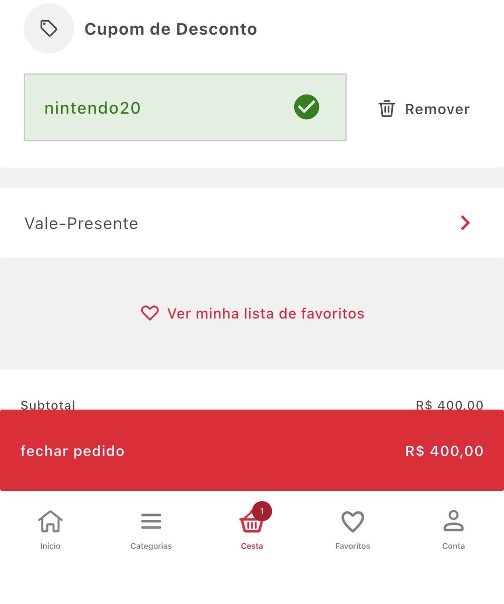 yaneholanda_'s tweet photo. @americanas O de gift card da Nintendo https://t.co/ujt1PuJYrJ