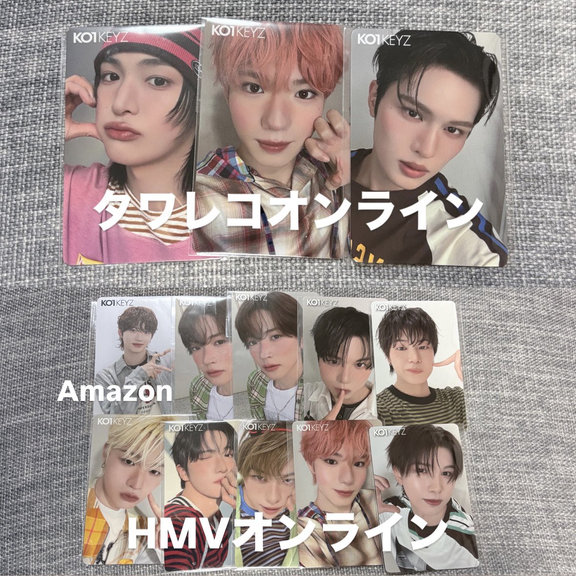trhkxgo's tweet photo. KO1KEYZトレカ交換探しております。
【譲】タワレコオンラインHMVオンライン Amazon 画像参照
【求】同種飯塚
9日大阪手渡し希望(8.10.11日は16-17時なんばのみ)郵送も検討します。
お心当たりのある方からのリプお待ちしております🙇🏻‍♀️
#KO1KEYZ交換 #KO1KEYZ求 #KO1KEYZ譲 https://t.co/8N4Dr4NJJB