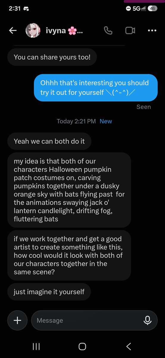 DecoraDinosaur's tweet photo. Just when I thought I made a new friend :( ... hit with the sales pitch 

(*´；ェ；｀*)

why is this friend thing so hard? https://t.co/BYhqZKOmzo
