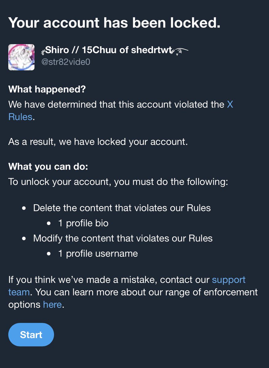shiro00dango's tweet photo. thanks for the reports guys “str82vide0” was indeed a really inappropriate username https://t.co/jJrKVeMQTW