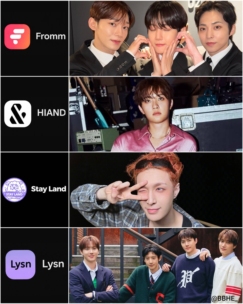 BBHE_'s tweet photo. EXO MEMBERS MESSAGING PLATFORMS FOR COMMUNICATING WITH FANS BE LIKE : ✨ https://t.co/iJL8re0JJZ