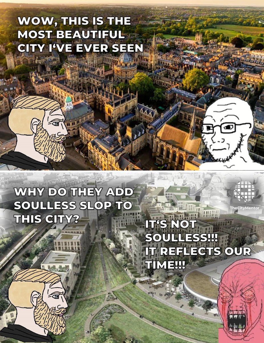 TheCityMentor's tweet photo. Frankfurt, Vienna, Belgrade, Rotterdam?

You wouldn't be able to tell

We keep building the same buildings and places everywhere https://t.co/nQCxnVJZ4X