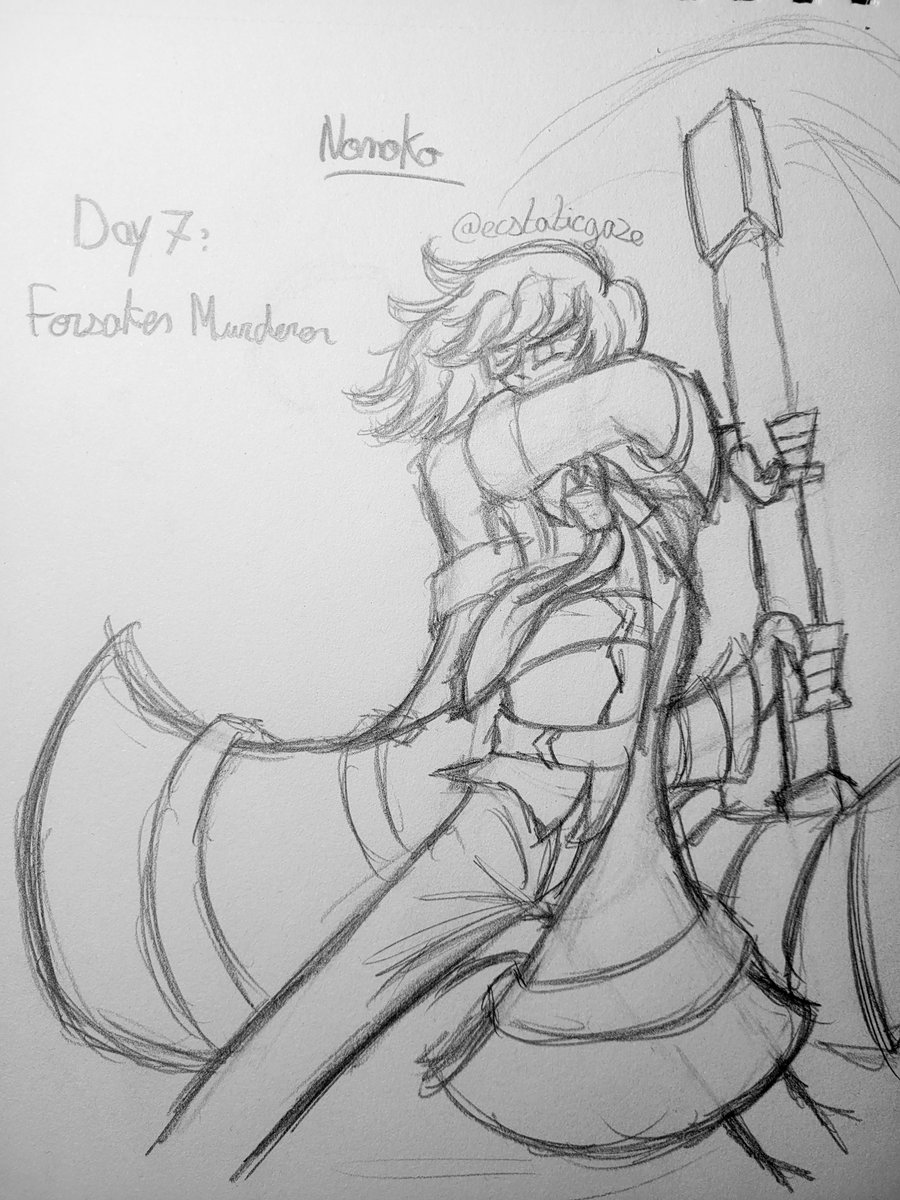 LuckyNuggetLoki's tweet photo. // Day 7: Forsaken Murderer! #Egotober
With Nonoko from @ecstaticgaze! https://t.co/8Fs2HfIRne