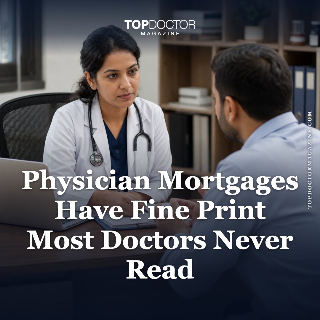 TopDoctorHub's tweet photo. Physician Mortgages Have Fine Print Most Doctors Never Read

https://t.co/Pd6x3k0ku1 https://t.co/MLhlw8w4MT