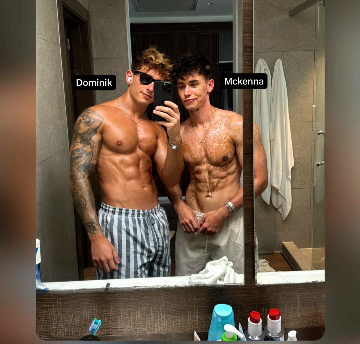 Zen_active's tweet photo. I'm so heartbroken 😭 

Dominik and McKenna have been one of my favorite gay couples online. I'm stil in shock as they sadly announce their breakup

Dominik remarked that their relationship struggles since McKenna moved to London to pursue his life career and he remain in Dublin. https://t.co/SbgWqYoFnA