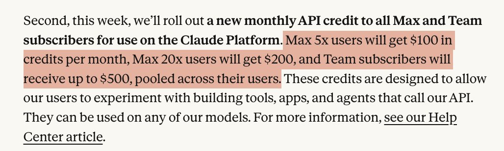 engineerrprompt's tweet photo. You also get API credits basically same amount you pay for your plan. Google does the same thing with their plans. Great value! https://t.co/x7ts73Aru7