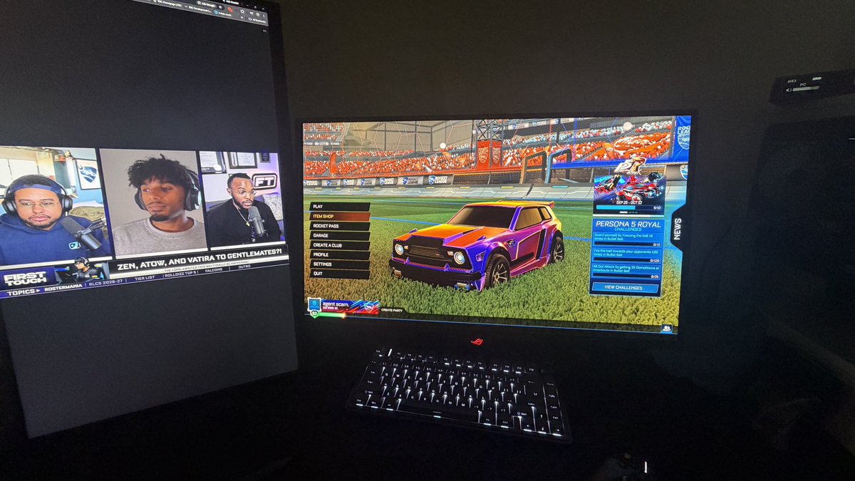 scarnRL's tweet photo. grindin 1s w @FirstTouchRL 🤩 https://t.co/AEBNxOPWKQ