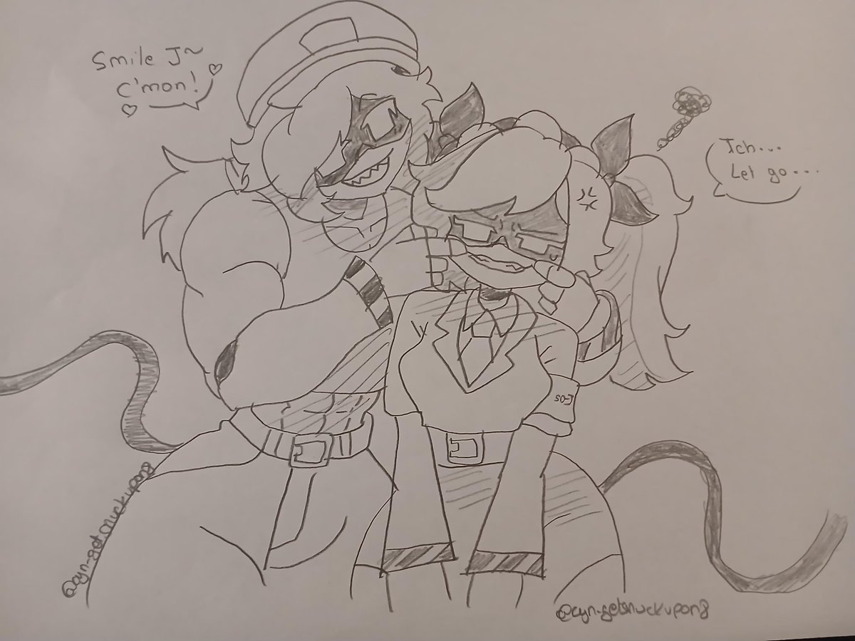 abigouelle12681's tweet photo. Oc x canon (art by me) murderdrones #murderdrone #sdj #art #serialdesignationj #murderdronej #murdedronesoc https://t.co/TLB3kTlIIO