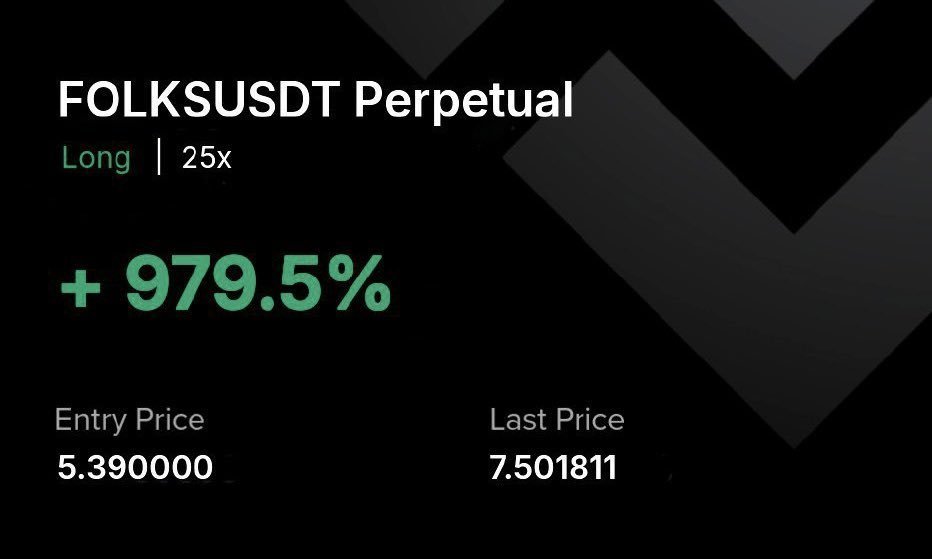 collins_crypto1's tweet photo. $FOLK
TP2: 7.0 ✅

$BTC $ETH $PEPE $XRP $ZIG $SNAI $MANEKI $CWIF $SOL $NEIRO $RFC $ARDR $HYPE $GAS $VINE $HPPO $KET $PAAL $TRUMP  #CKB $CKB

Click the link below ⬇️https://t.co/NCI18SYdpl https://t.co/ZYYDtqLpPj