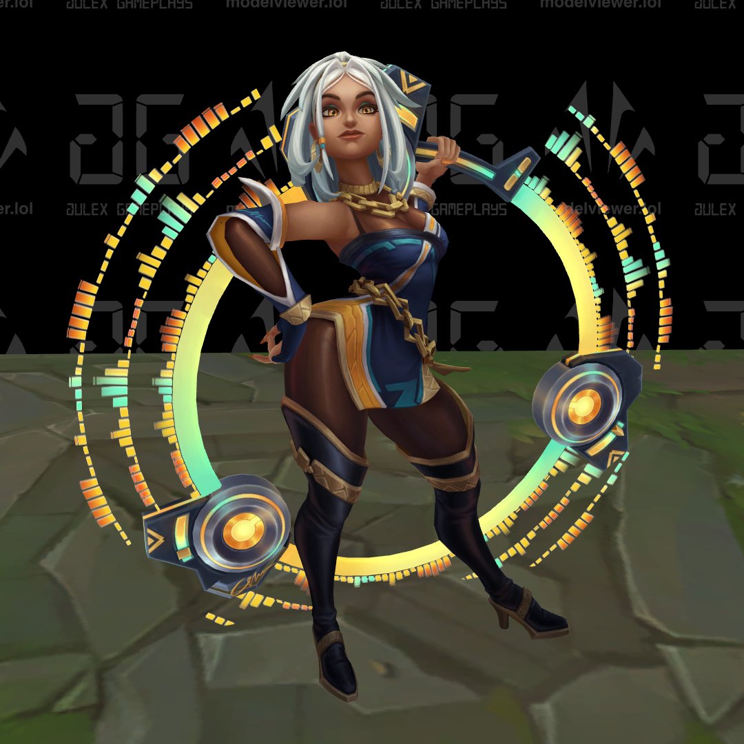 Julex_Gameplays's tweet photo. True Damage Know My Name Qiyana model in-game https://t.co/35EEmZvJqa