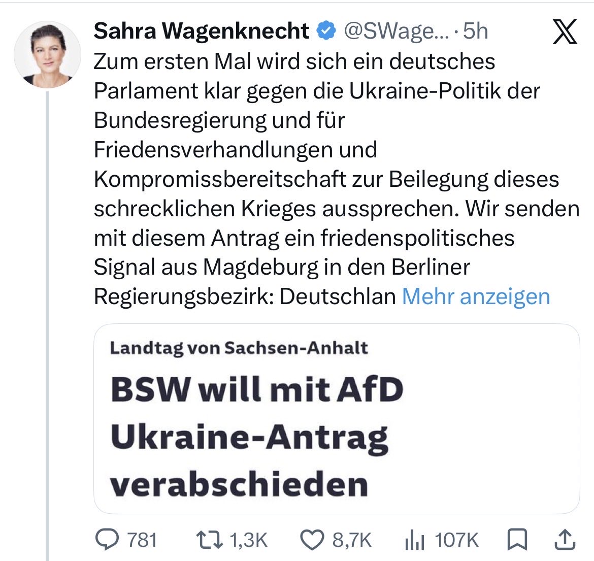 HolgerHamburgo's tweet photo. Die schon wieder. Dass Putin nicht mal Trumps Angebot auf dem Silbertablett angenommen hat, hat sie wie immer „vergessen“

Aber ihr geht es eh um Kapitulieren und darum die westlichen Bündnis-Partner los zu werden https://t.co/e7ts2IfZMD