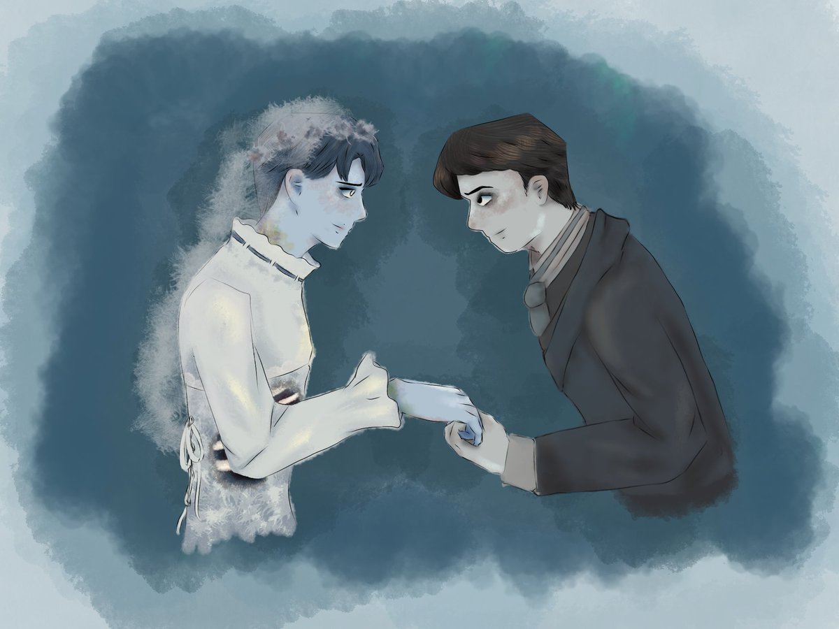 miniberrii's tweet photo. ‿̩͙⊱༒︎༻I love you Victor, but you're not 
                                                                 mine༺༒︎⊰‿̩͙

otro dibujito #moriken para halloween. ݁⋆ ݁˖ . ݁ https://t.co/UPnrHdvSZT