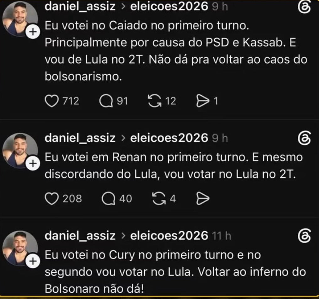 LeopoldinaDom's tweet photo. Eiiii @TSEjusbr pode votar 3 vezes no 1º turno?

🤣🤣🤣🤣🤣🤣🤣🤣🤣🤣🤣🤣🤣 https://t.co/WuqZ2aYysq