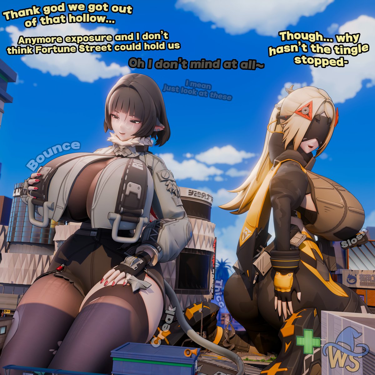 WitchSquish's tweet photo. Jane and Trigger outgrow a city panel 1

short comic but it has some w panels

comm https://t.co/Ws7mxbMepl