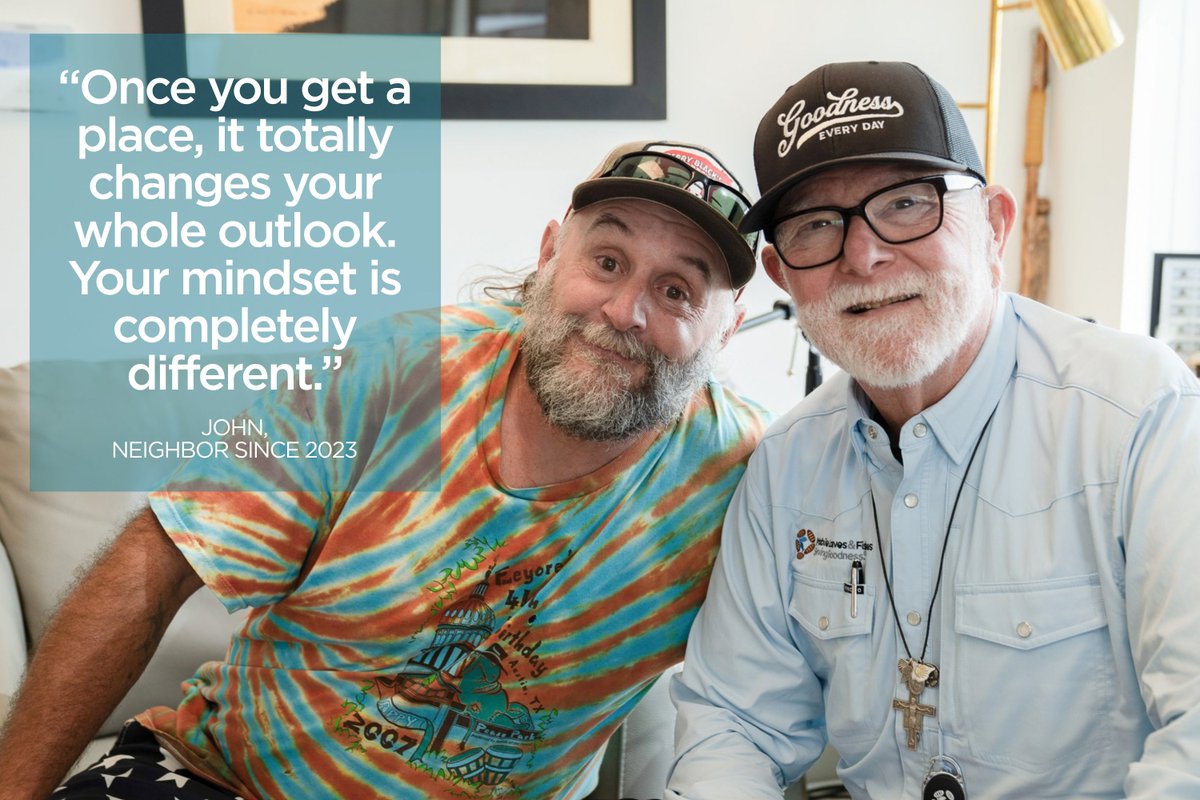 mobileloaves's tweet photo. On this episode of the Gospel Con Carne podcast, Alan sits down with our neighbor and friend, John, also known around the Village as Mighty Mouse!

From working carnival rides across Texas and beyond to earning his unforgettable nickname, John has lived a life full of adventure, stories and resilience.

John spent 26 years experiencing homelessness in Austin, including a number of years camping under a bridge and building community with other individuals who were living on the streets. Along the way, John says he found purpose in serving others, volunteering with a local street ministry and eventually beginning his work at The Charlie Center, where he continues to pour into the lives of others who are experiencing homelessness today.

In 2023, after more than two decades on the streets, John moved into Community First! Village. While adjusting to living in his new home took some time, he's grateful for the journey, the people who helped him along the way, and also how having a place to call home has changed his outlook on life.

Listen to John’s full story, “From the Streets to a Life of Service, with My Neighbor John” on Spotify, Apple Podcasts or at https://t.co/ZE5Zq2sRti!