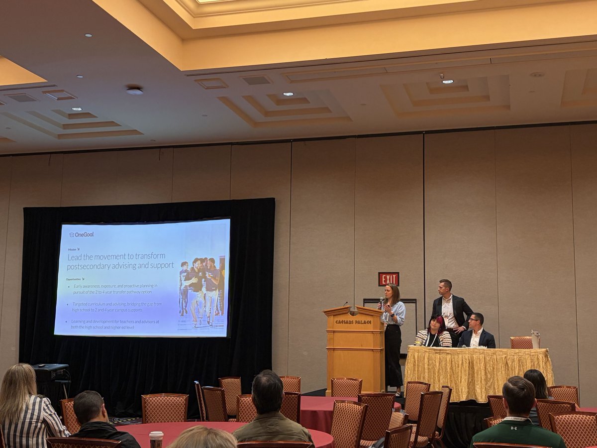 OneGoalGraduate's tweet photo. Another #NCAN2026 in the books!🎓✨OneGoal's Kelly Hepner Finnerty co-led a session on effective community-based org and higher-ed collaborations. As always, it was inspiring to learn from other leaders and orgs! Thanks for a great conference, @NCANetwork! https://t.co/7RvYUGp7EB