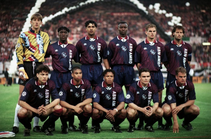 90sfootball's tweet photo. Ajax in the mid 90s 🤩 https://t.co/xW5HVMgd2K