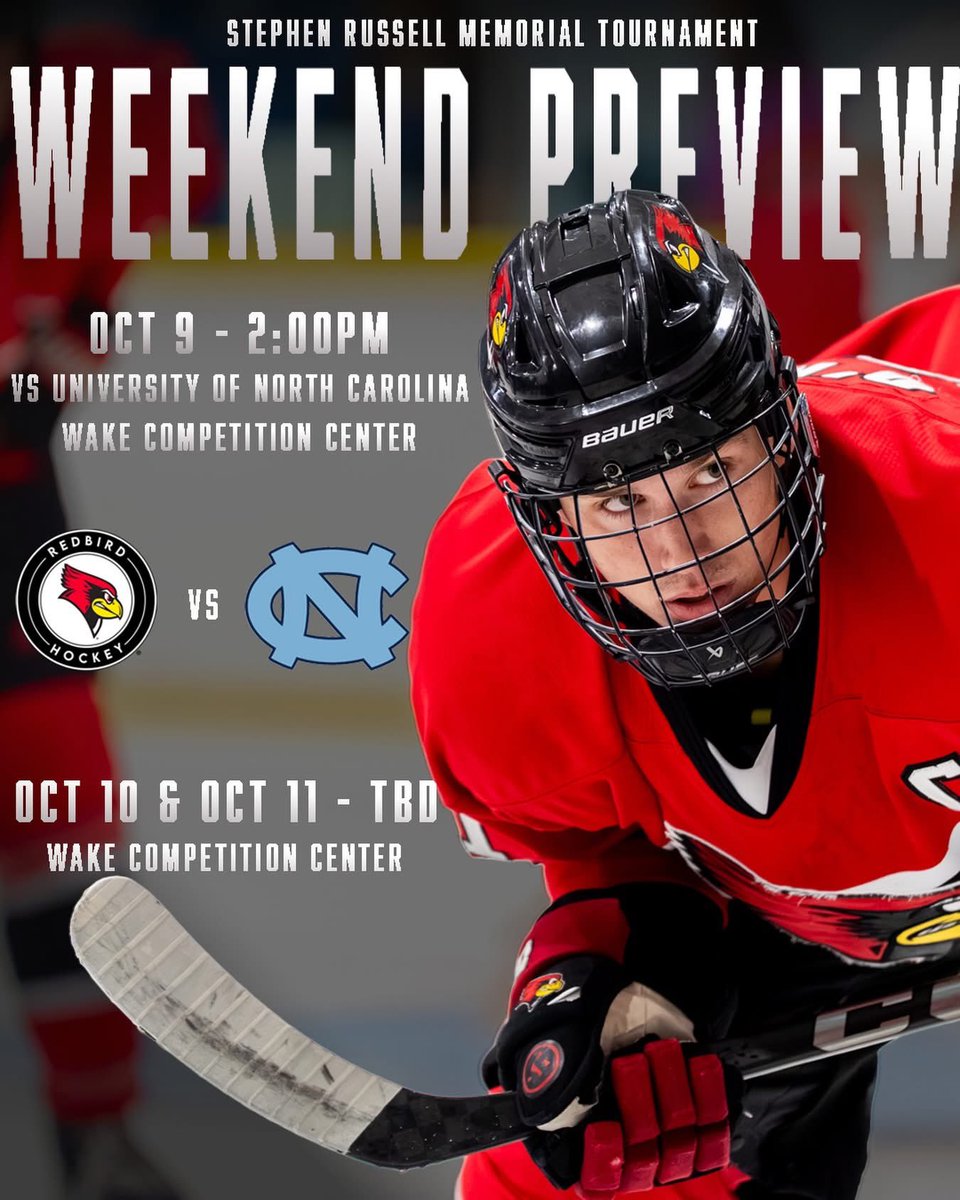 JaredB50813's tweet photo. This weekend your birds are heading to North Carolina!
Friday they play UNC at 2:00pm at the Wake Competition Center. The following games are TBD.
#flywithus #rollbirds https://t.co/7AQTi862Gj