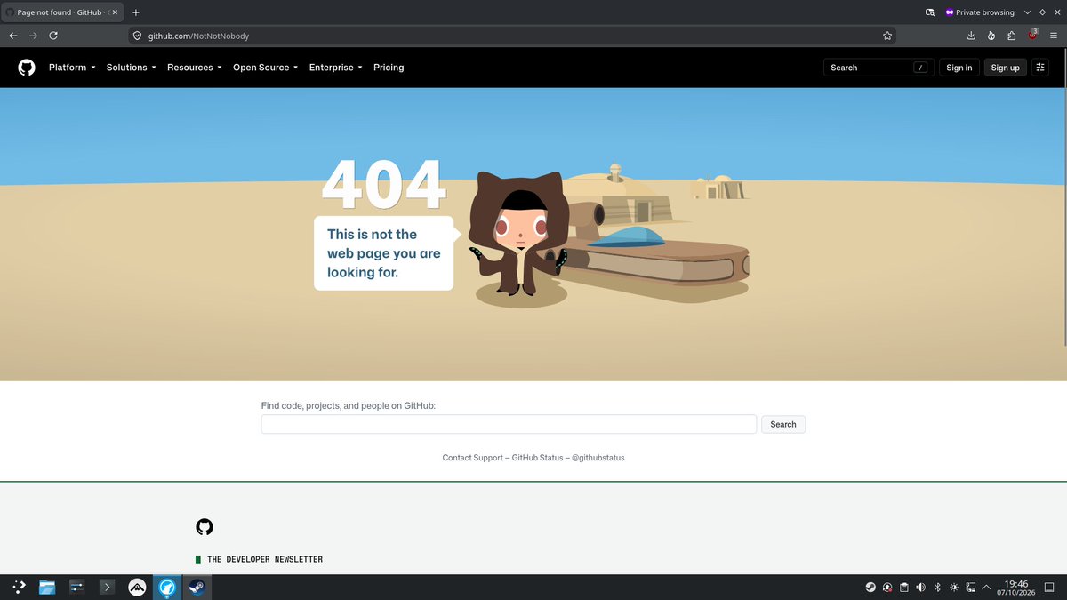 plunkbackup's tweet photo. apparently im shadowbanned/flagged on github?? lol. https://t.co/ZyTuSYdmJz