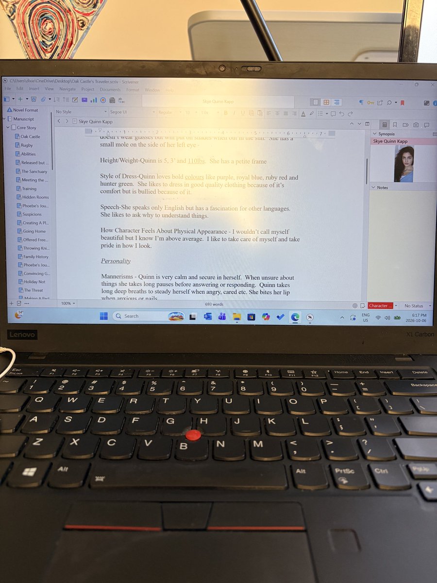 DLTrudelWriter's tweet photo. Opened a novel I completed four years ago and…WOW…what a mess. Happy to be back in this world though. https://t.co/hljh6MEfxK