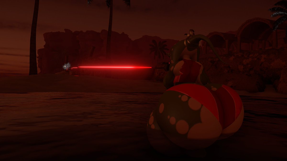 LordReyes9's tweet photo. Just firing blasters at the beach. https://t.co/xz9hDE315R