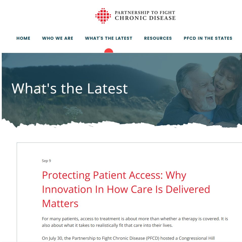 pfcd's tweet photo. Patient access is about more than whether a treatment is covered. It’s also about whether patients can realistically fit that care into their lives. As @CMSGov considers changes affecting fixed-dose combination therapies, policymakers should recognize the value of innovations that can reduce time spent traveling to and receiving treatment, particularly for older adults and people in rural and underserved communities. Read more about why how care is delivered matters for patients and families: https://t.co/fKiJDMjF7P